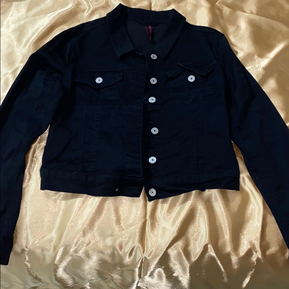 Black Jean Jacket